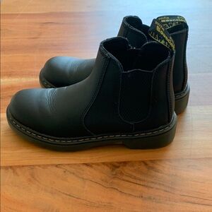 Dr. Martens Black Leather Chelsea Boots